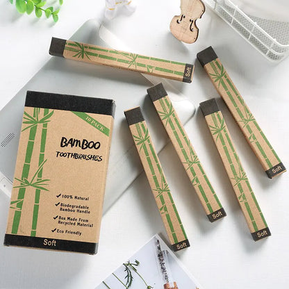 Eco-Friendly Bamboo Toothbrushes