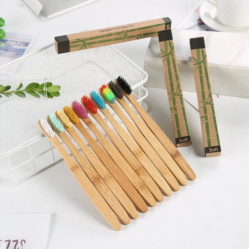 Eco-Friendly Bamboo Toothbrushes