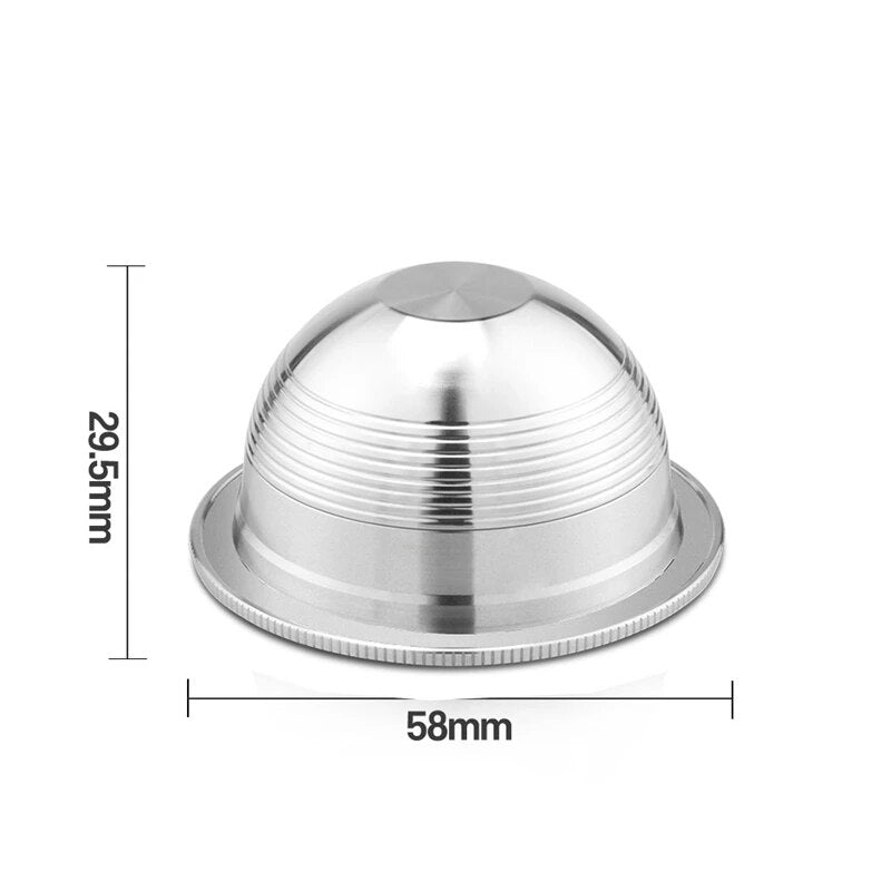 Reusable Coffee Capsule Stainless For Nespresso Vertuo