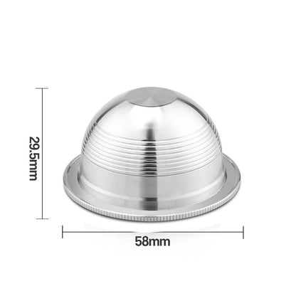 Reusable Coffee Capsule Stainless For Nespresso Vertuo