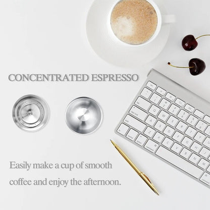 Reusable Coffee Capsule Stainless For Nespresso Vertuo